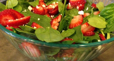 Image for post - Strawberry Spinach Salad